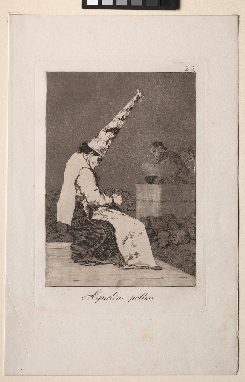 Caprichos: Quei Granelli di Polvere da Francisco de Goya