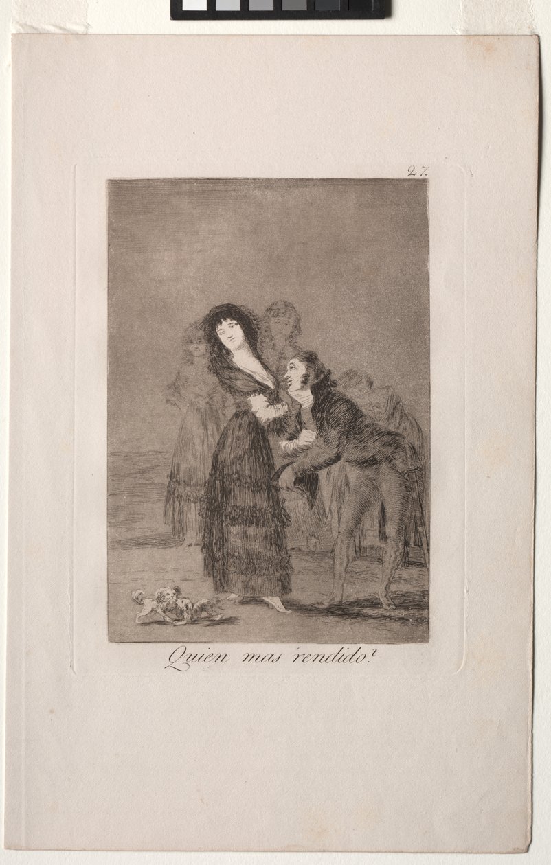 Caprichos: Quale di loro è il più sopraffatto? da Francisco de Goya