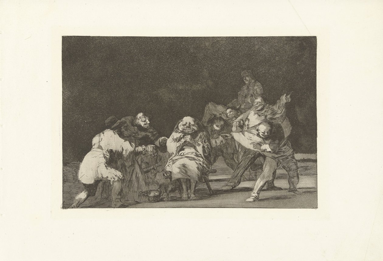 La lealtà (Los Disparates) da Francisco de Goya