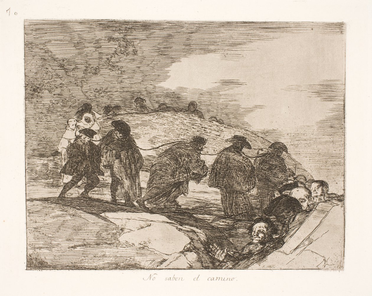 Non sanno dove (70) da Francisco de Goya
