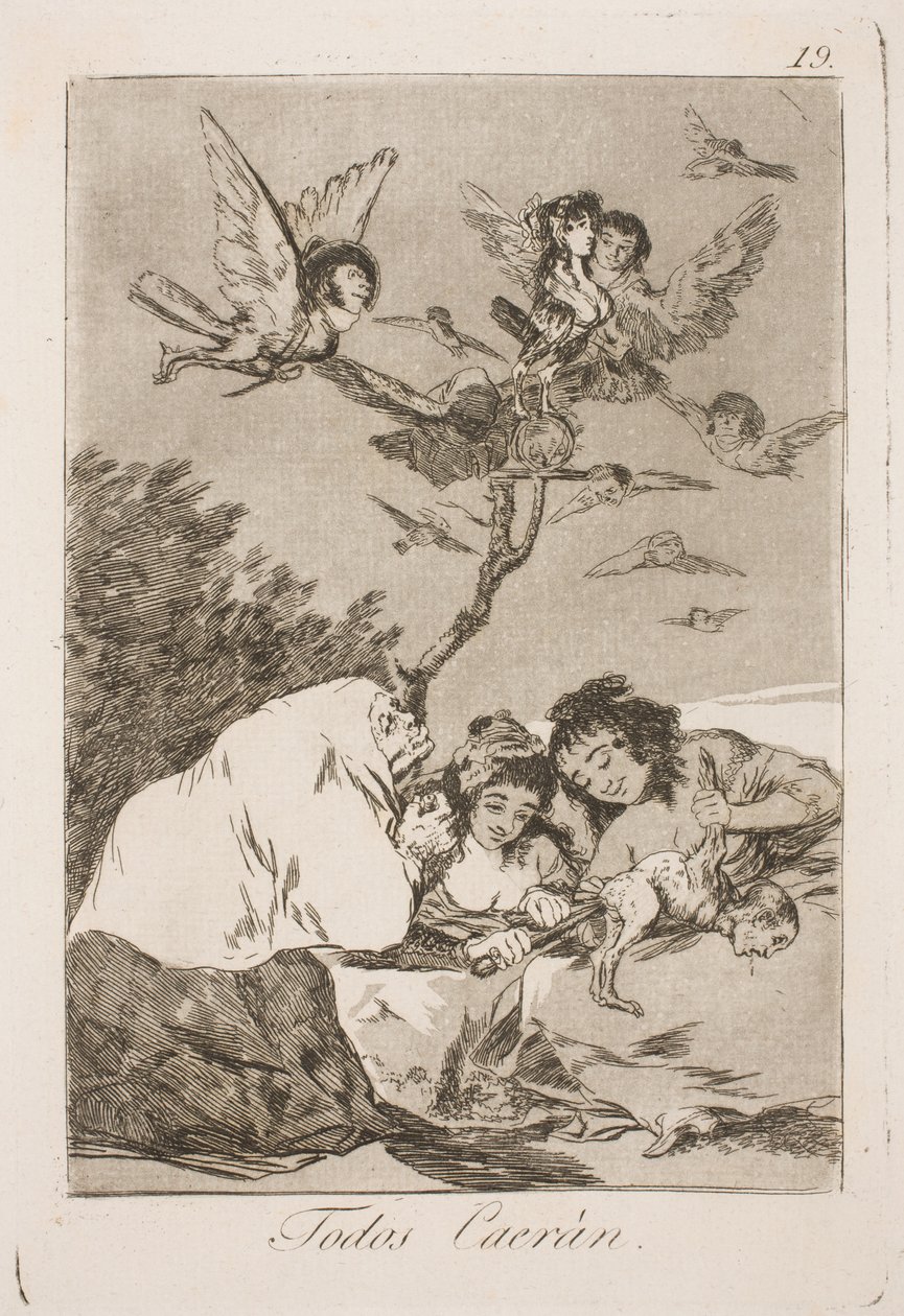 Tutti cadranno da Francisco de Goya