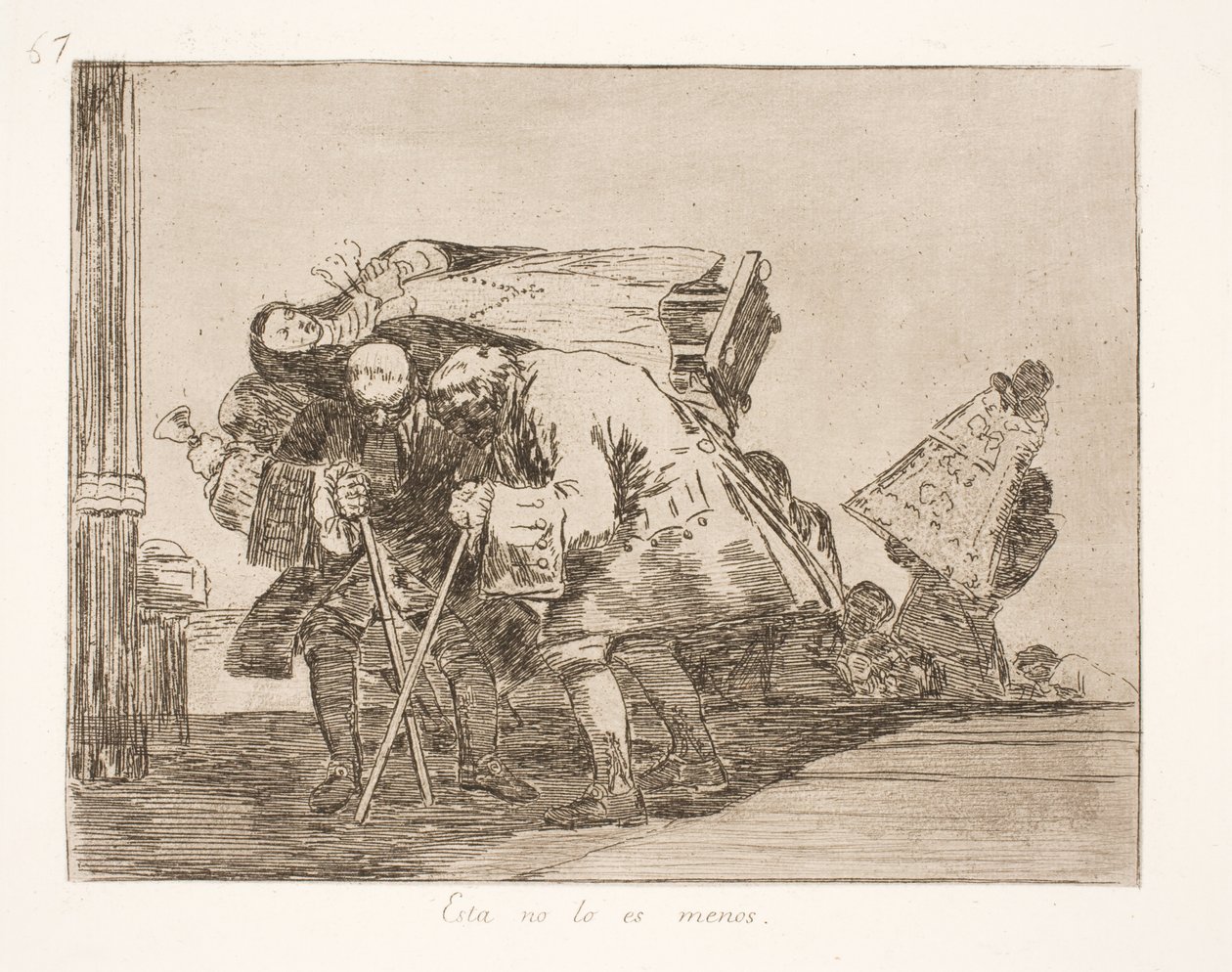 Questo non meno (67) da Francisco de Goya