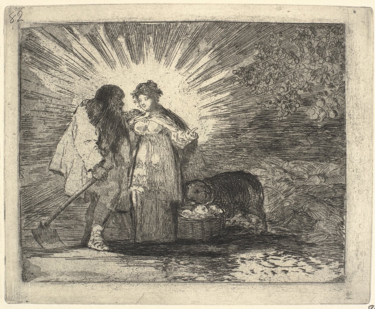 Questo è il vero (82) da Francisco de Goya