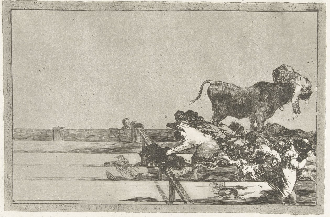 Morte del sindaco di Torrejon da Francisco de Goya