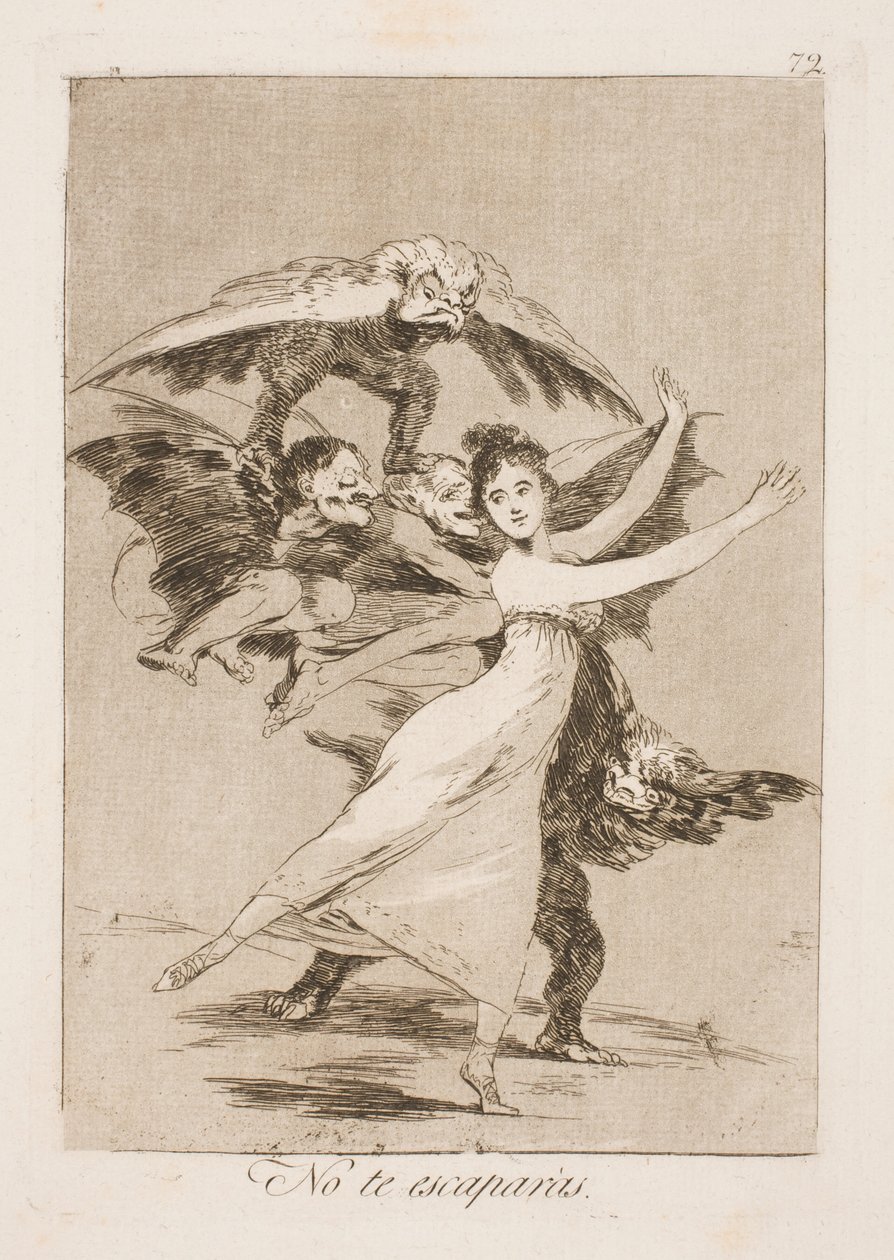 Non sfuggirai a noi da Francisco de Goya