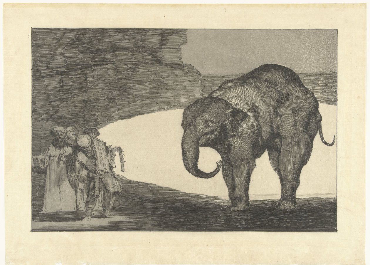 Follia della bestia da Francisco de Goya