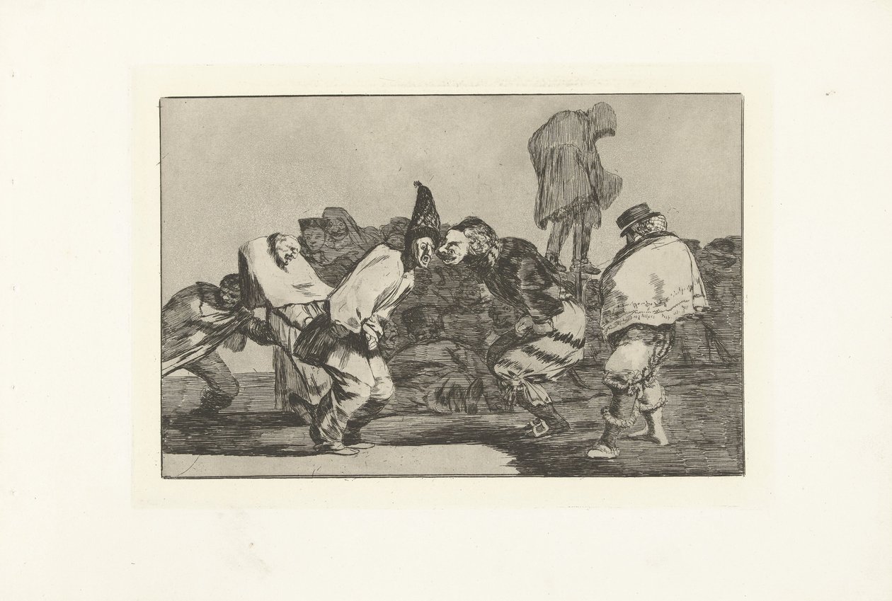 Follia del carnevale da Francisco de Goya