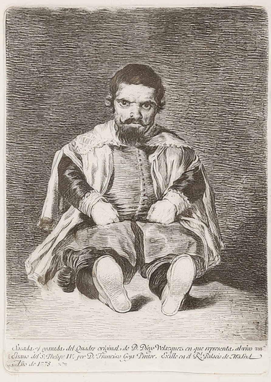 Un nano (Un Enano) da Francisco de Goya