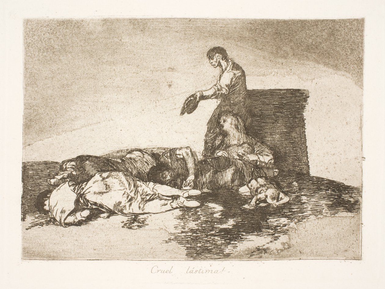Miseria! (48) da Francisco de Goya