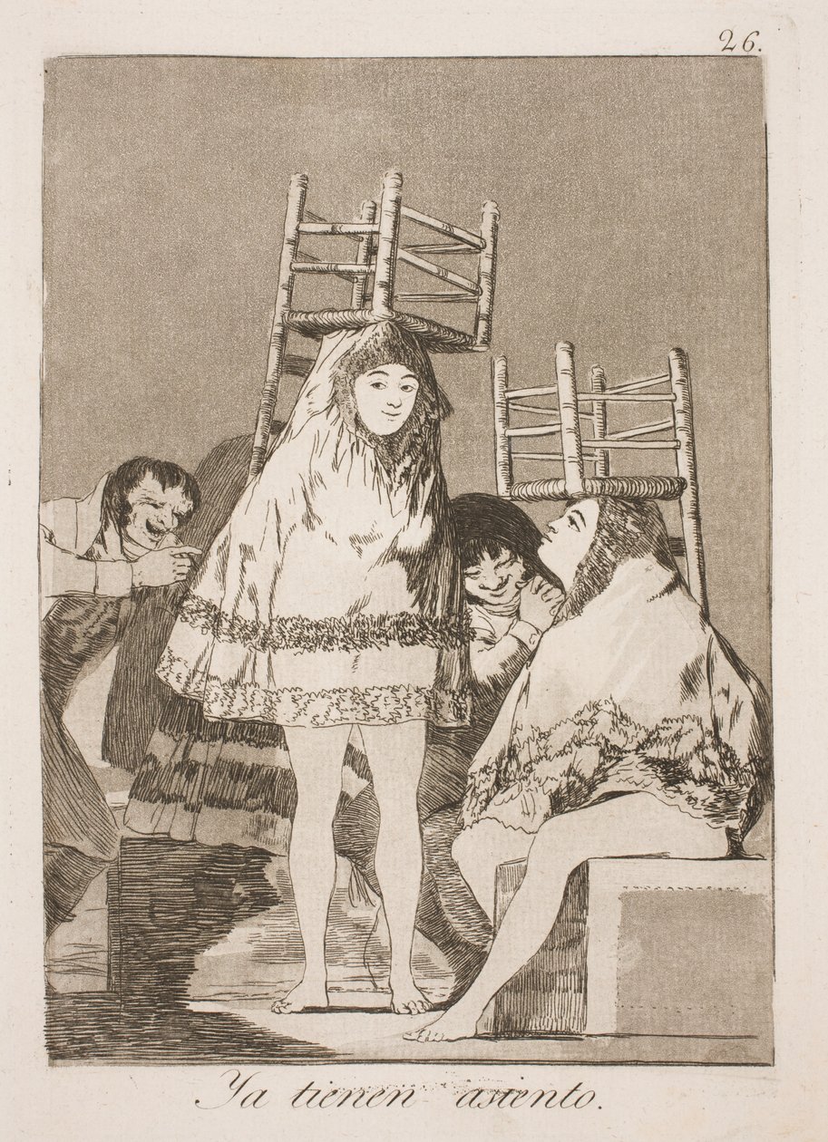 Finalmente a posto da Francisco de Goya