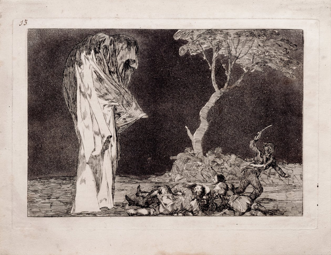 Follia Spaventosa dalla serie Los Disparates, 1815-1819 da Francisco de Goya