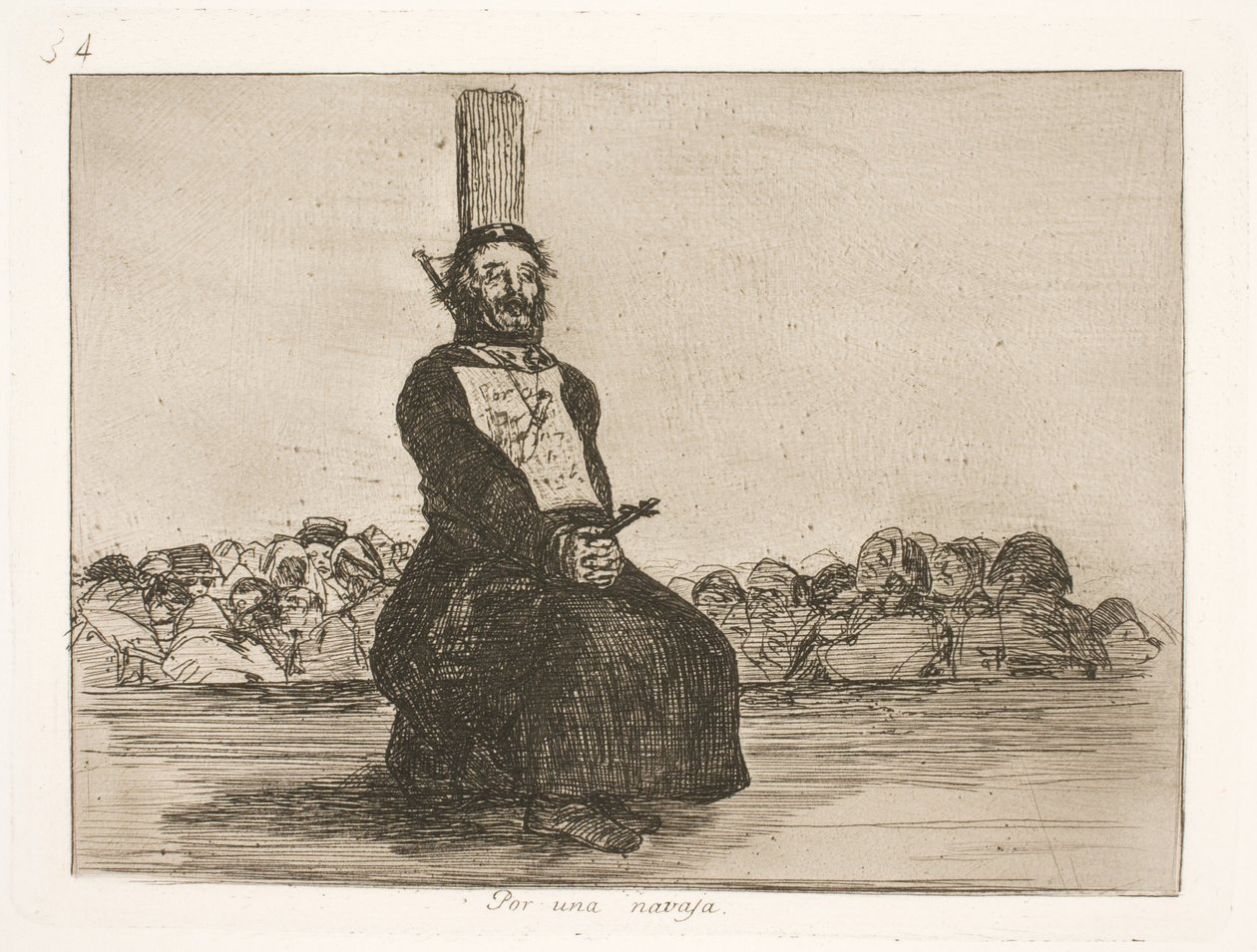 Per un coltello (34) da Francisco de Goya