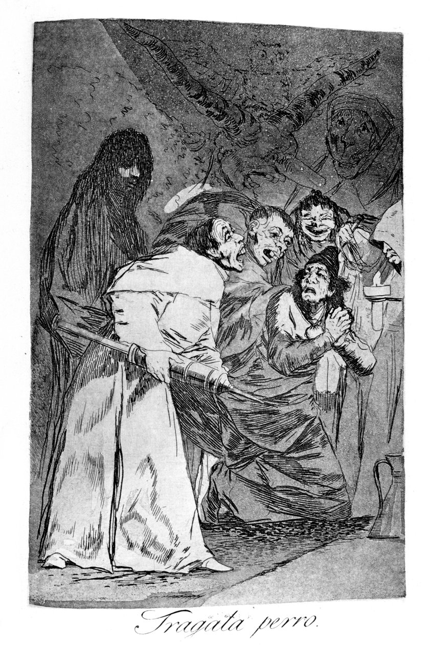 Fragata perro, 1799 da Francisco de Goya