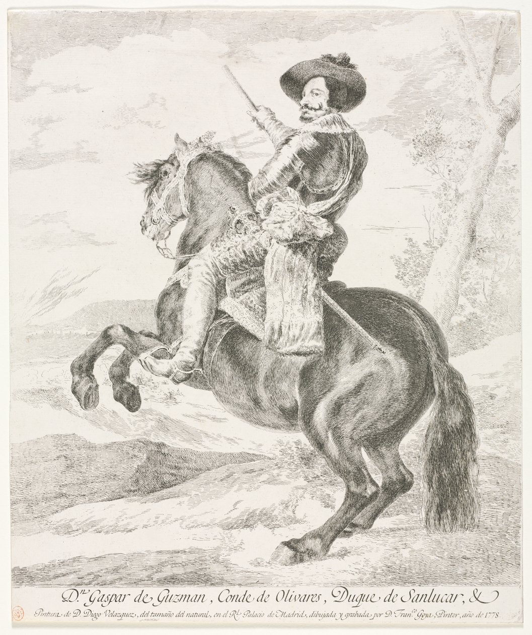 Gaspar de Guzman da Francisco de Goya