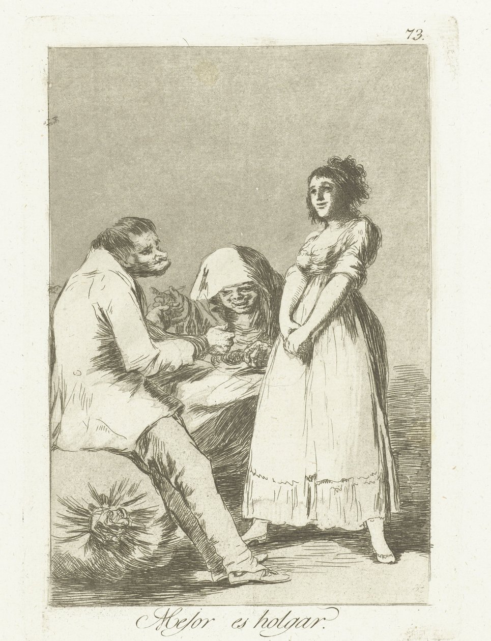 È meglio essere pigri da Francisco de Goya