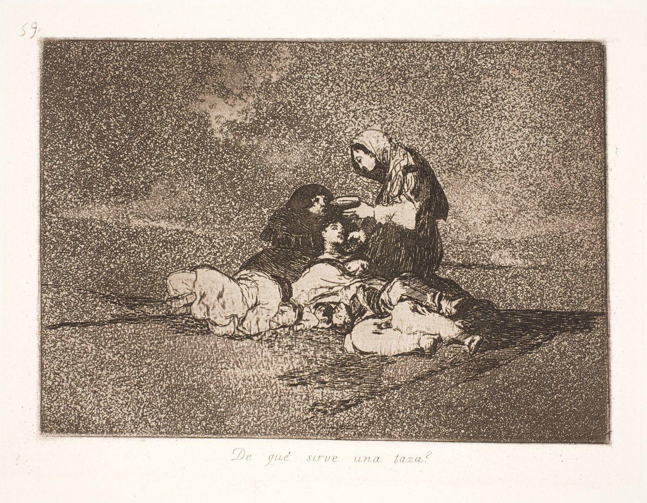 Cosa serve una sola tazza? (59) da Francisco de Goya
