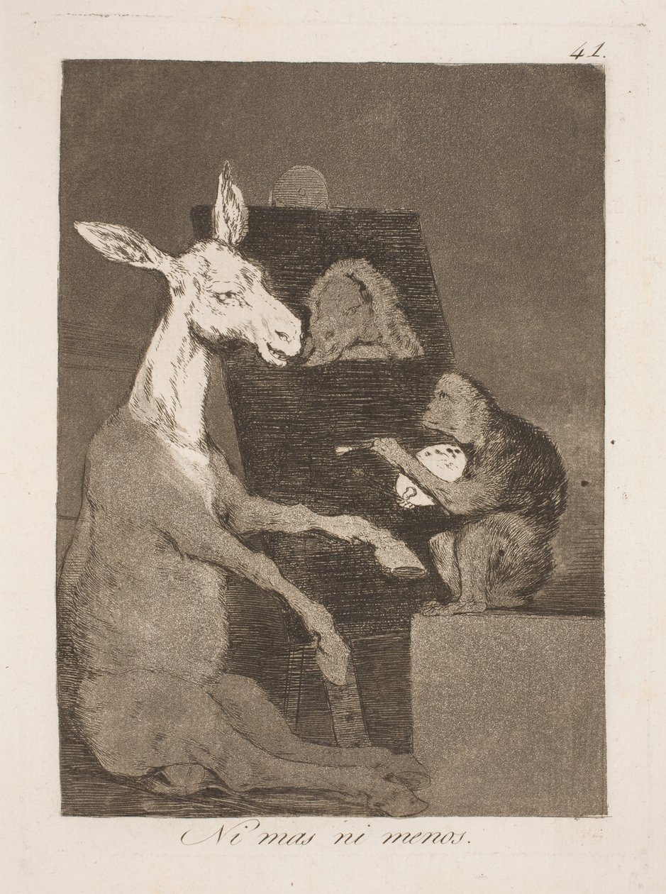 Né più né meno da Francisco de Goya