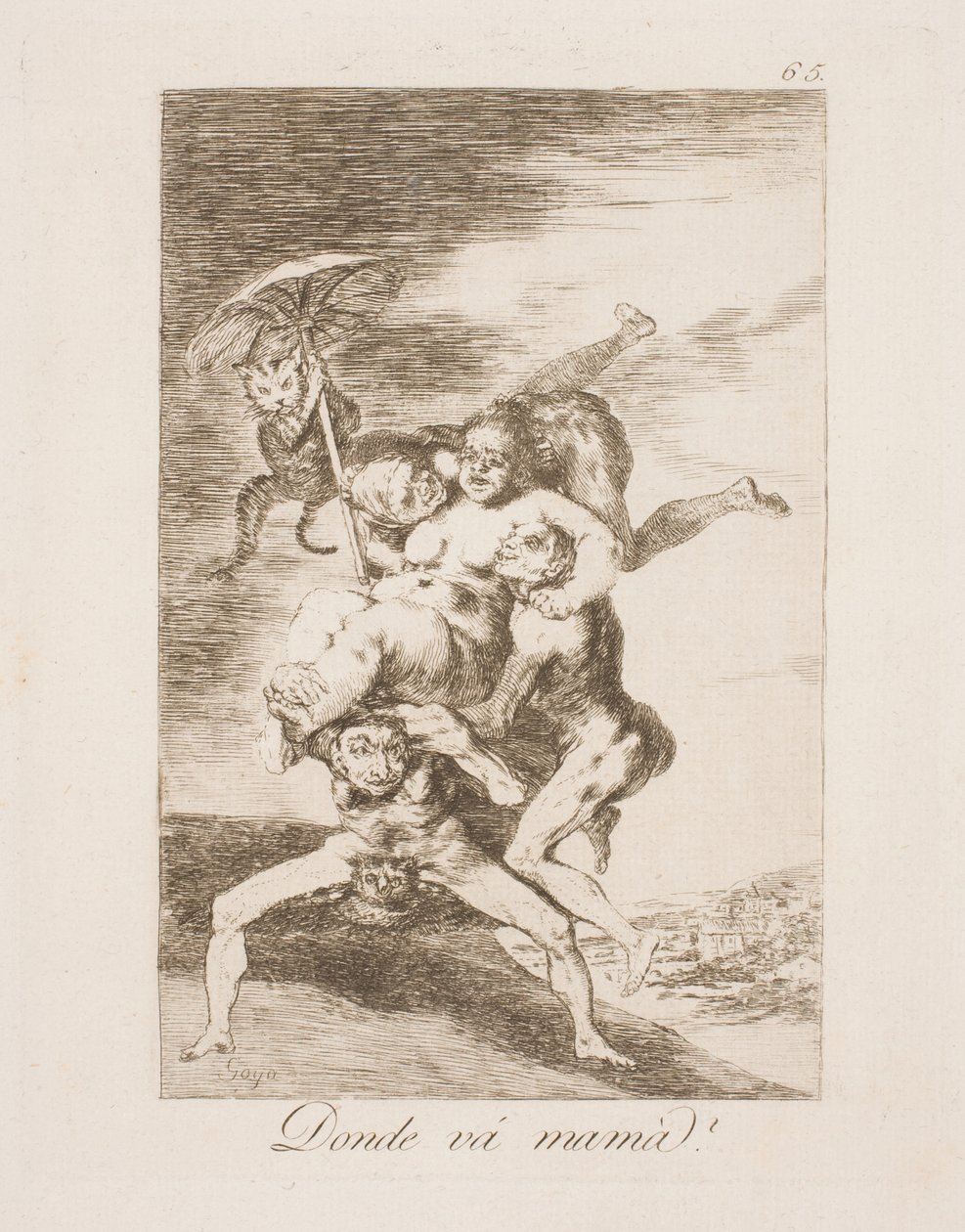Dove va mamma? da Francisco de Goya