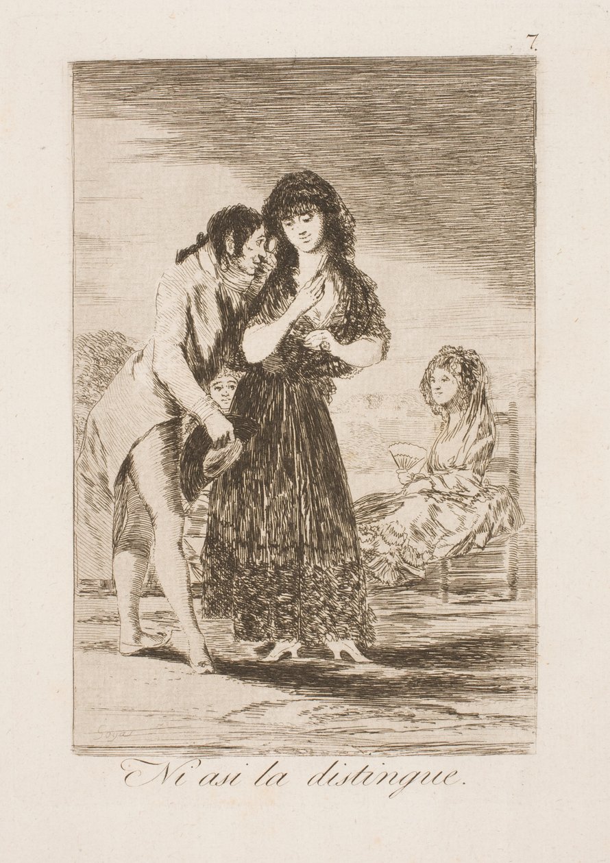 Nemmeno in questo modo la riconosce da Francisco de Goya