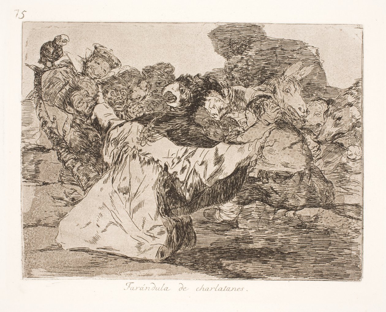 Kvaksalvernes Runddans (75) da Francisco de Goya