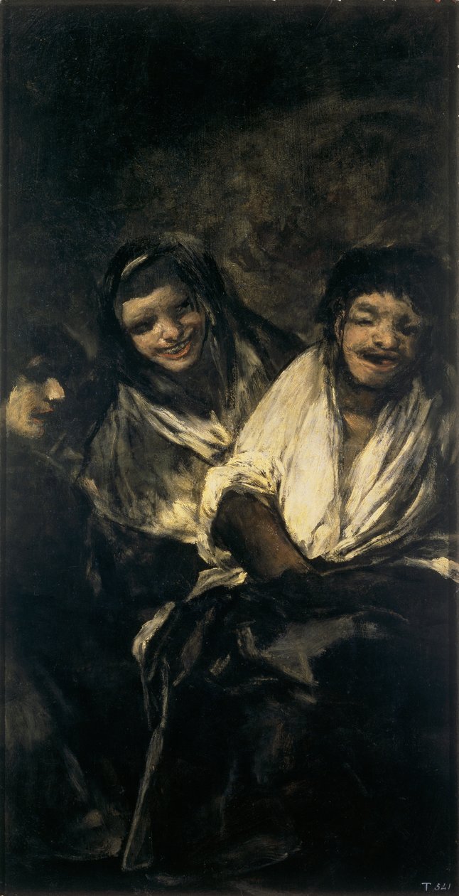 Uomo deriso da due donne o Le risate delle donne da Francisco de Goya