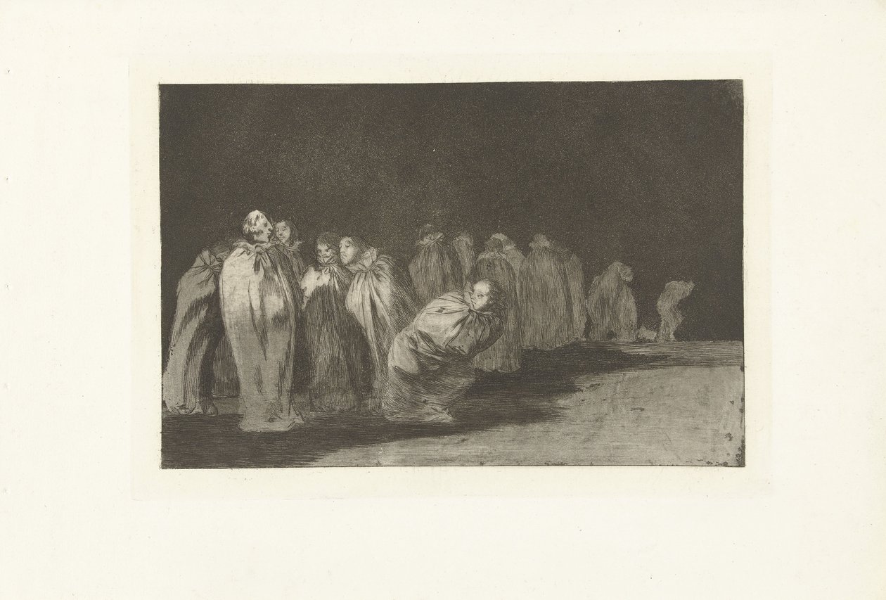 Uomini nei sacchi da Francisco de Goya