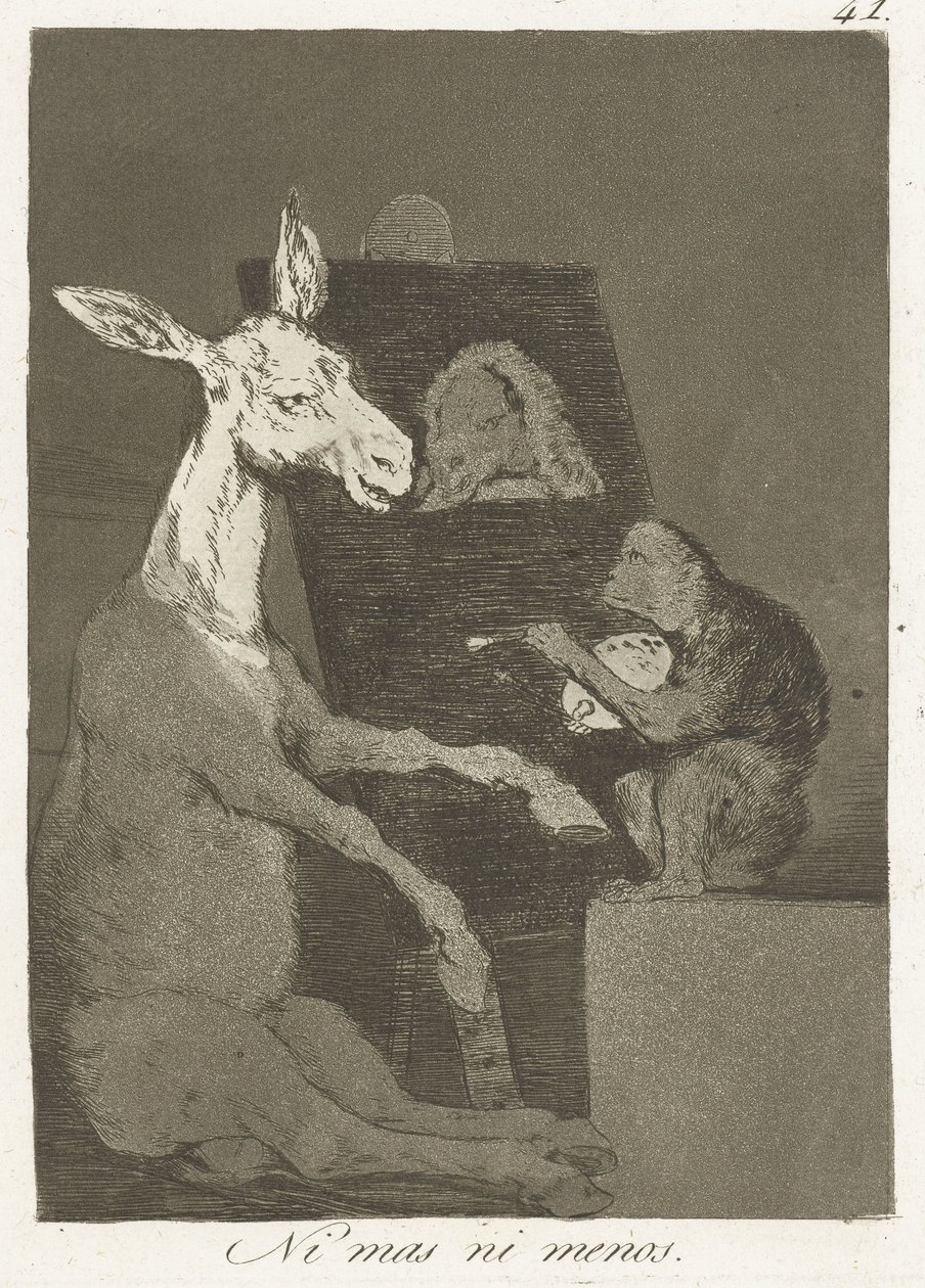 Non più e non meno da Francisco de Goya