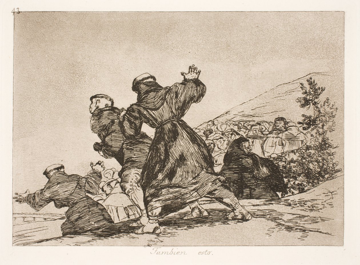 Anche questo (43) da Francisco de Goya