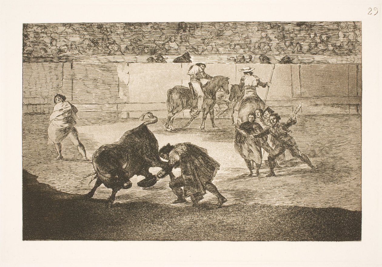 Pepe Illo esegue un "recorte" da Francisco de Goya