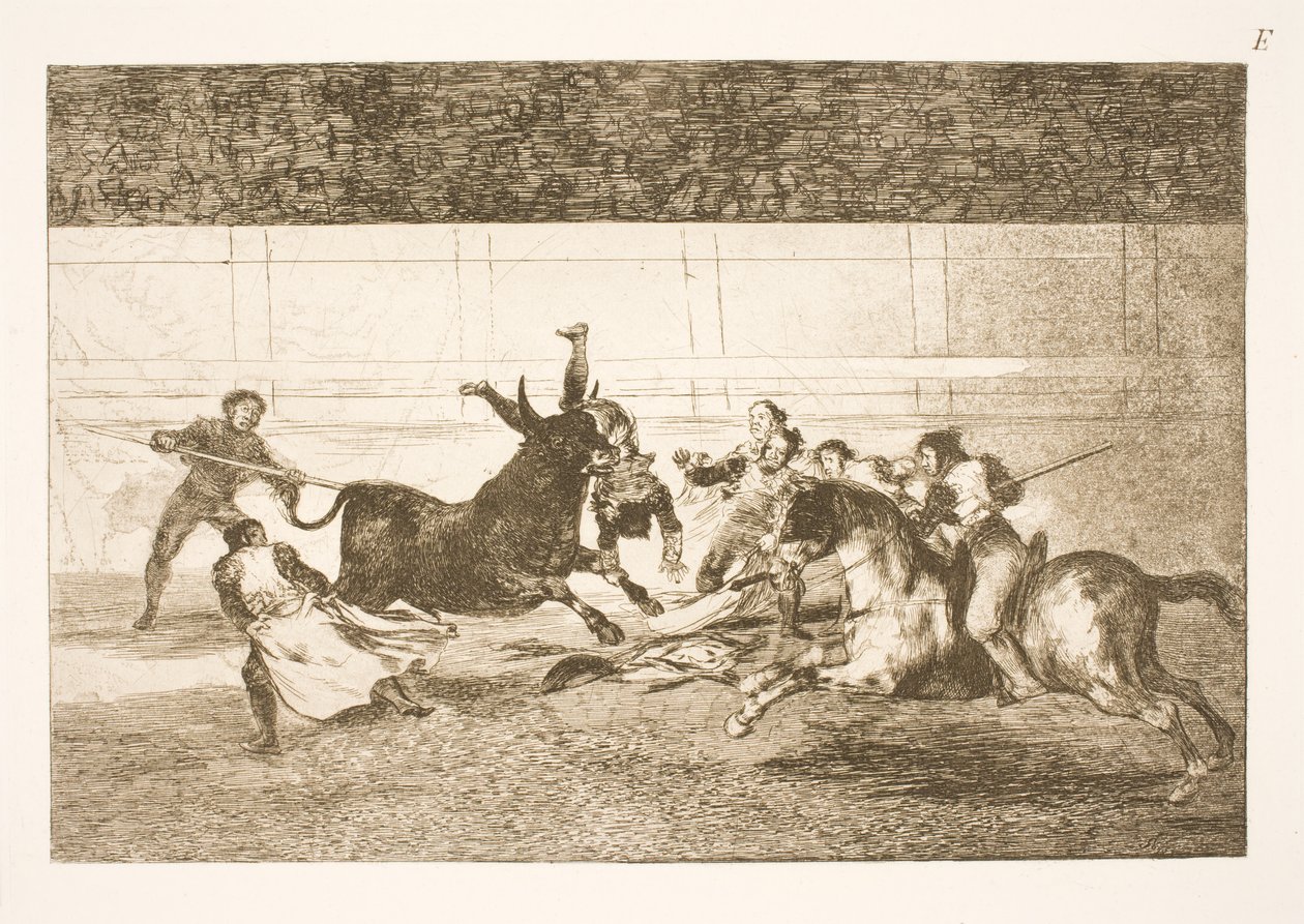La morte di Pepe Illos (2ª composizione) da Francisco de Goya