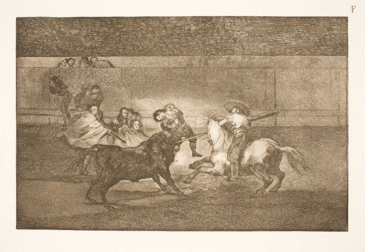 La morte di Pepe Illos (3ª composizione) da Francisco de Goya