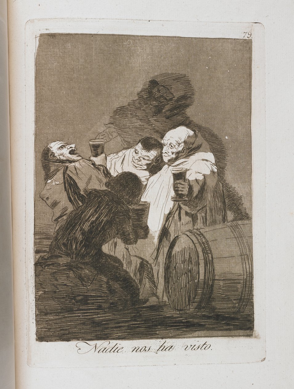 Tavola da Los Caprichos, 1797-1798 da Francisco de Goya