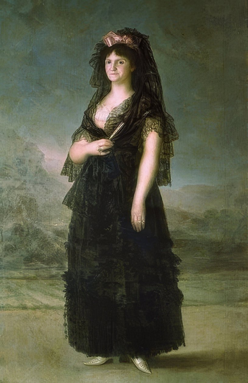 Ritratto di Maria Lusia con mantiglia da Francisco de Goya