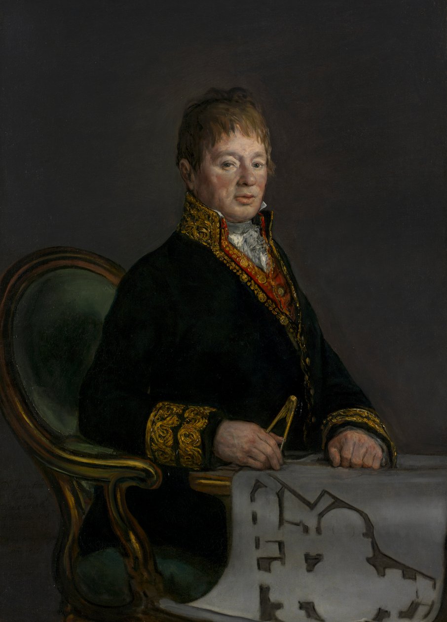 Ritratto di Don Juan Antonio Cuervo da Francisco de Goya