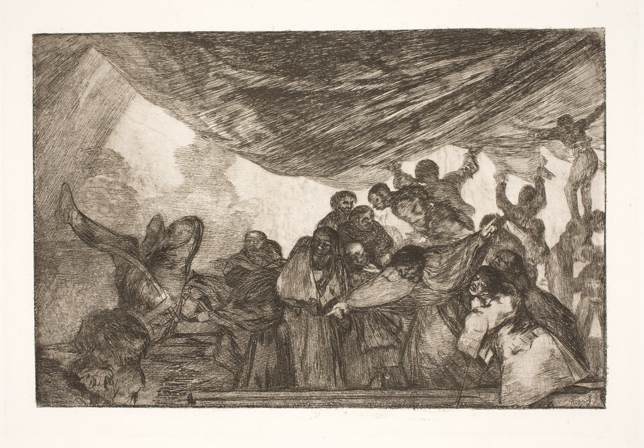 Pura follia (Senza appellarsi né a Dio né al Diavolo) da Francisco de Goya