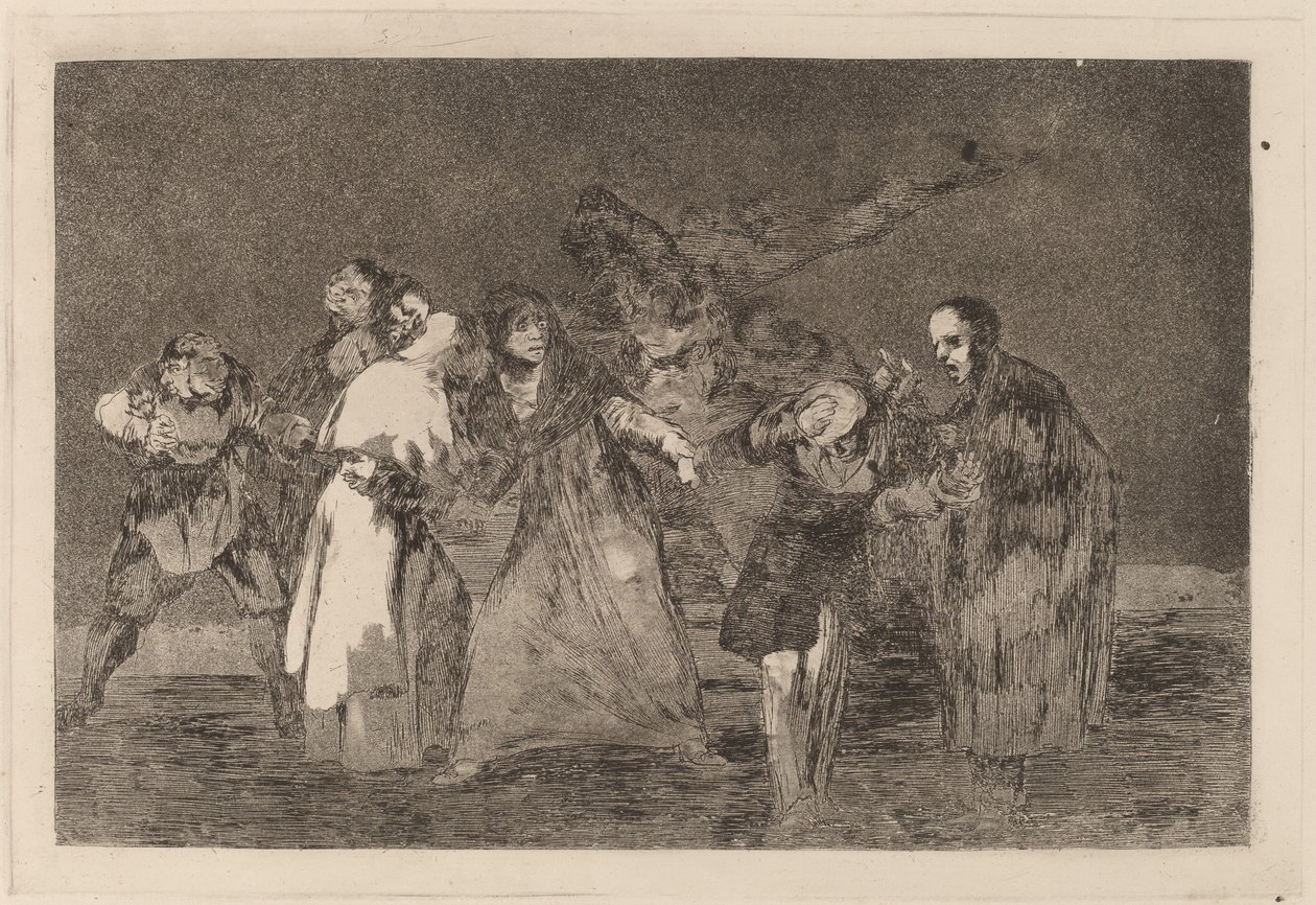 Le ferite guariscono più velocemente delle parole affrettate da Francisco de Goya