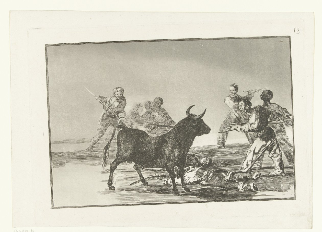 Toreador intorno a un toro da Francisco de Goya