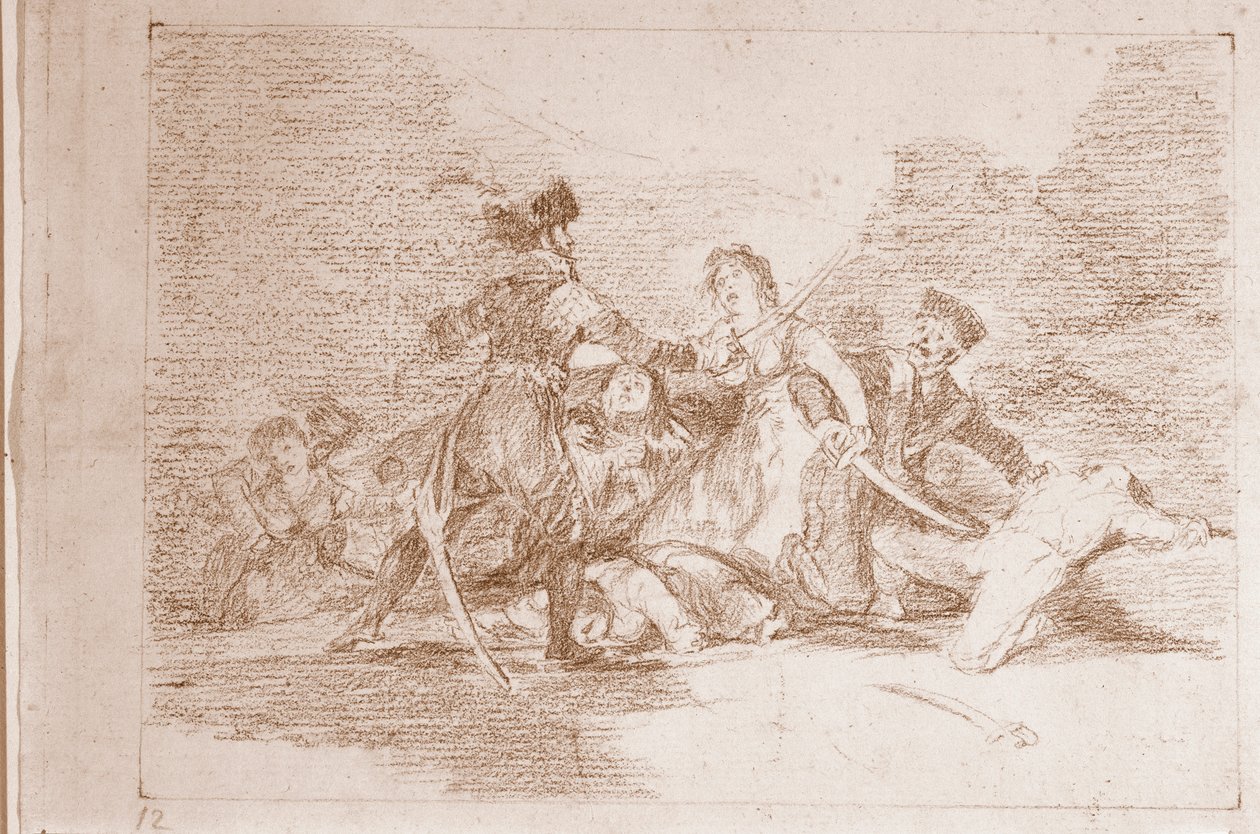 I disastri della guerra: È già troppo tardi da Francisco de Goya