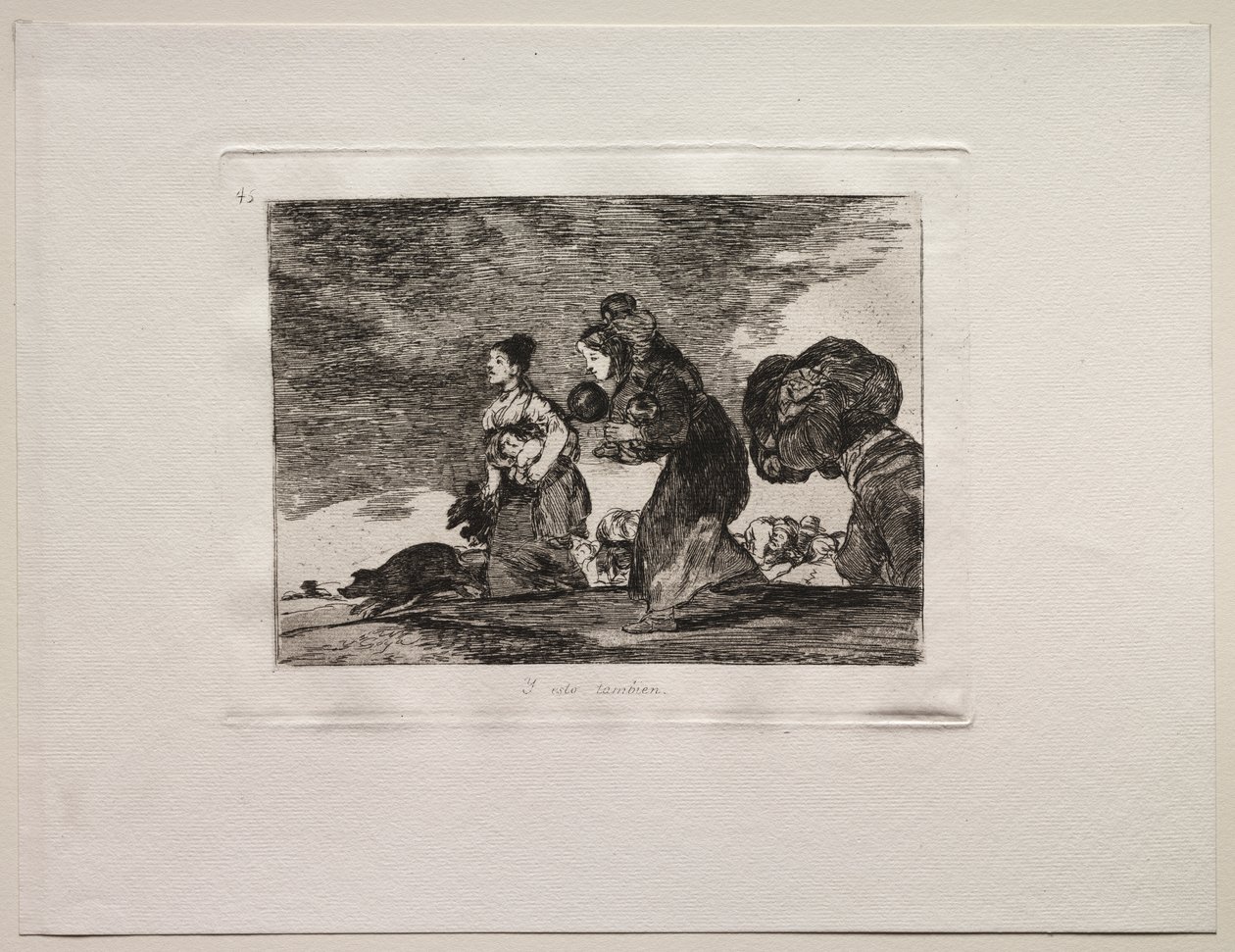 Gli orrori della guerra: anche questo da Francisco de Goya
