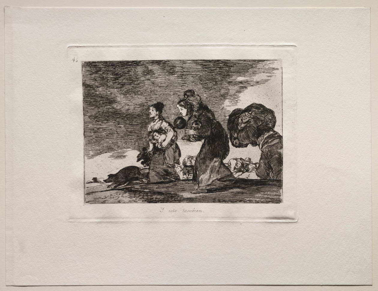 Gli orrori della guerra: E anche questo da Francisco de Goya