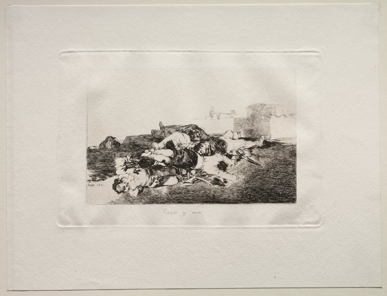 Gli orrori della guerra: Anche peggio da Francisco de Goya