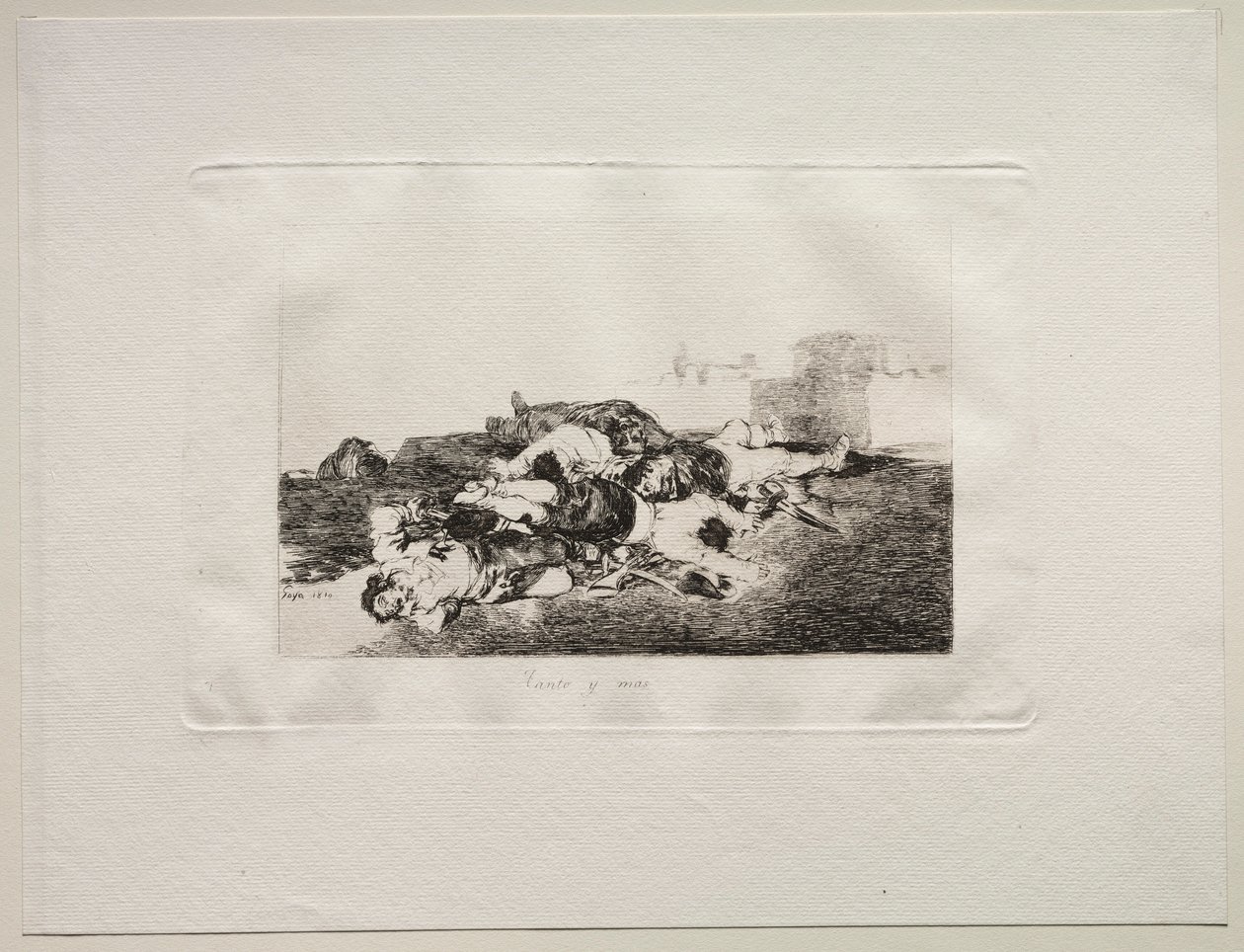 Gli orrori della guerra: Ancora peggio da Francisco de Goya