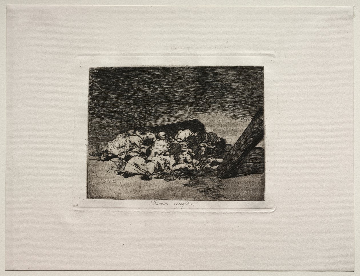 Gli orrori della guerra: Raccolta dei morti da Francisco de Goya
