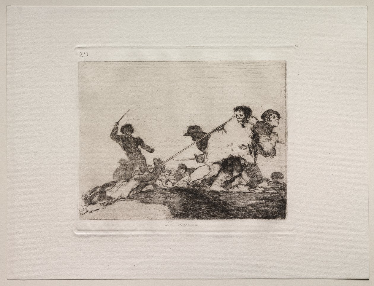 Gli orrori della guerra: Se lo meritava da Francisco de Goya