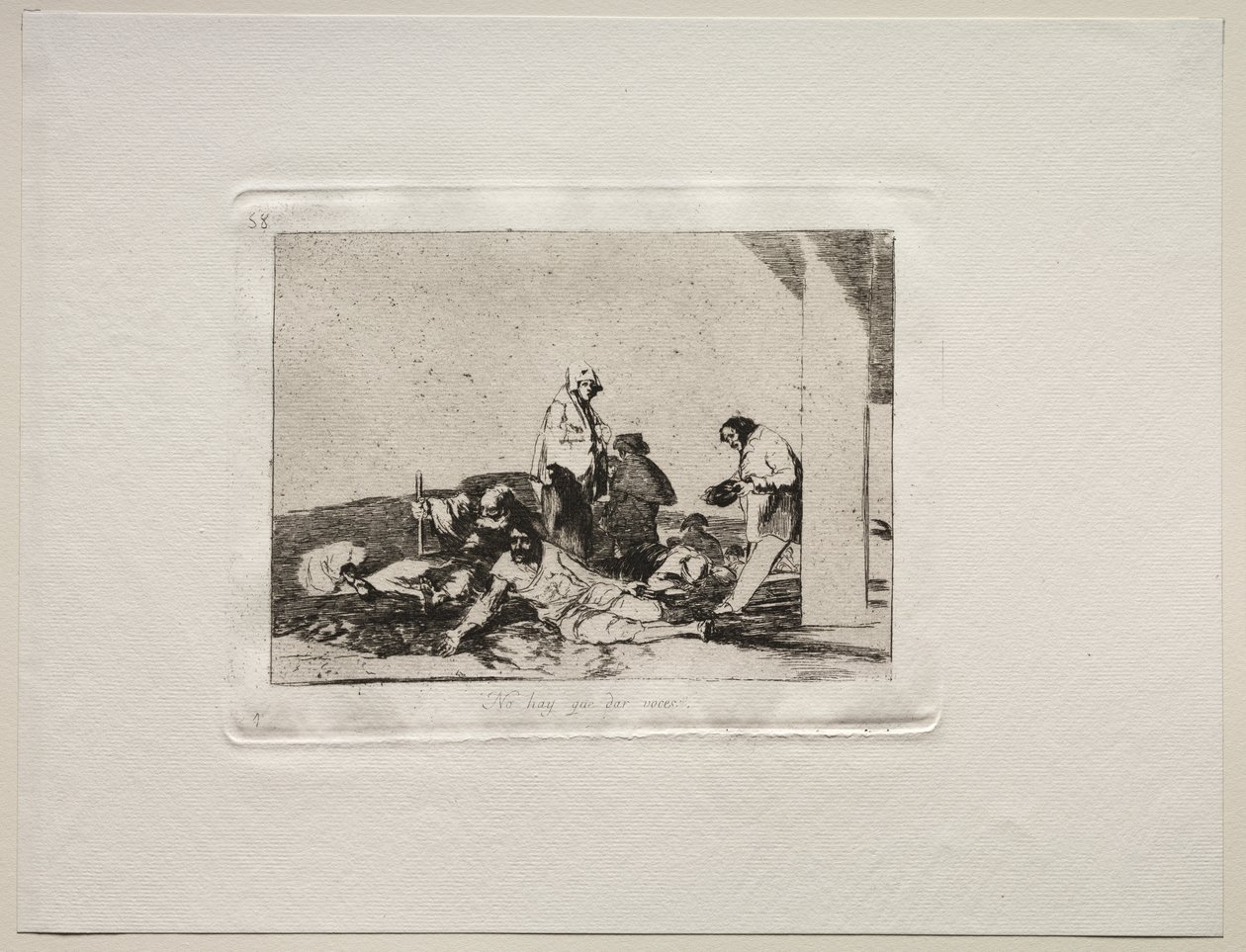 Gli orrori della guerra: È inutile gridare da Francisco de Goya