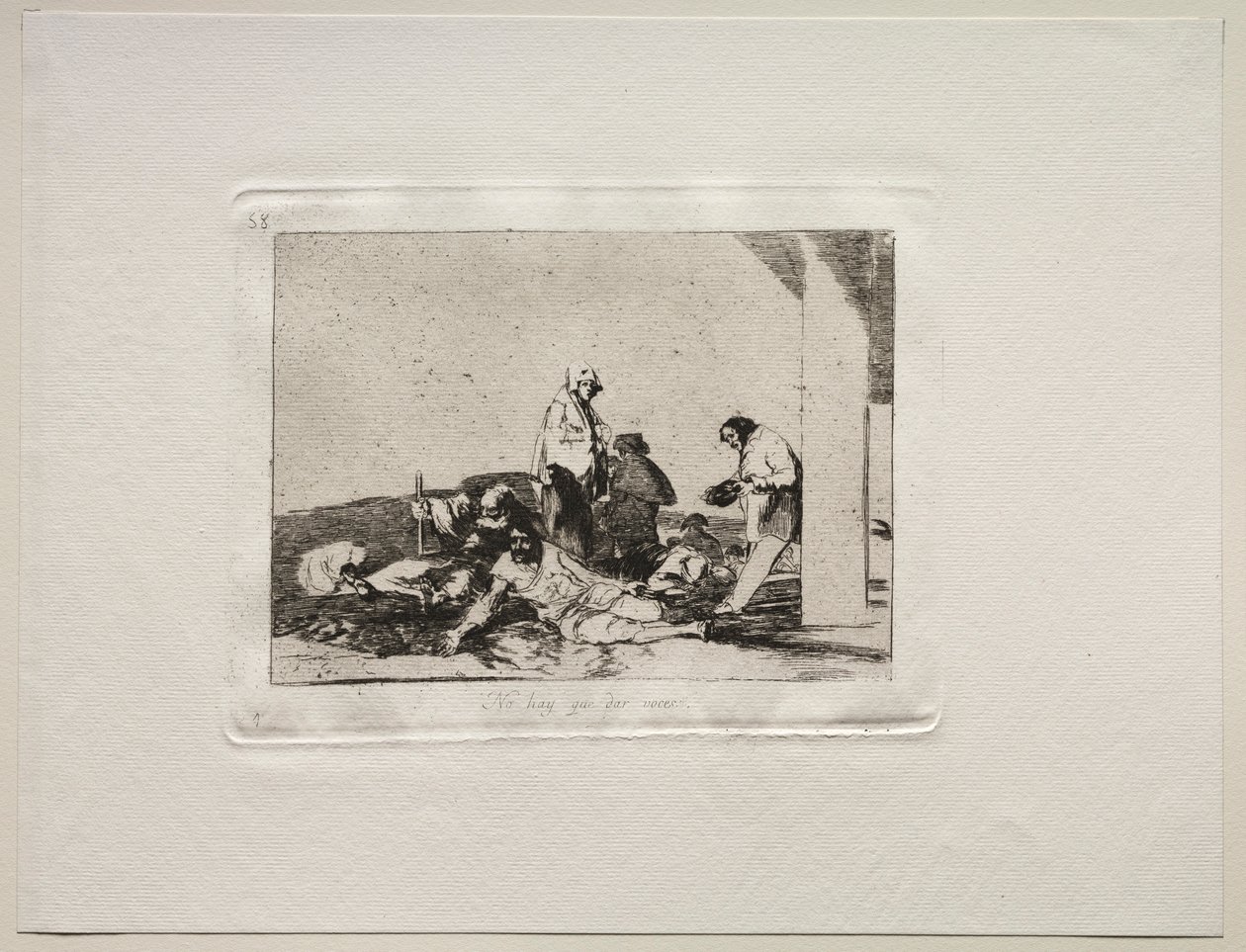 Gli orrori della guerra: è inutile gridare da Francisco de Goya