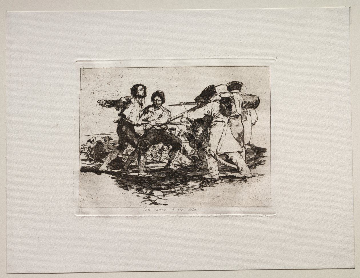 Gli orrori della guerra: Giusto o sbagliato da Francisco de Goya