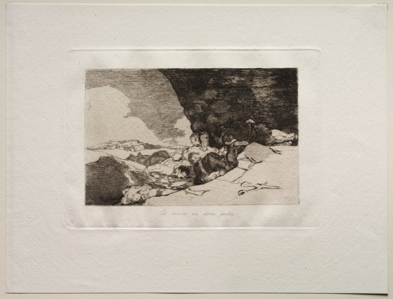 Gli orrori della guerra: Lo stesso altrove da Francisco de Goya