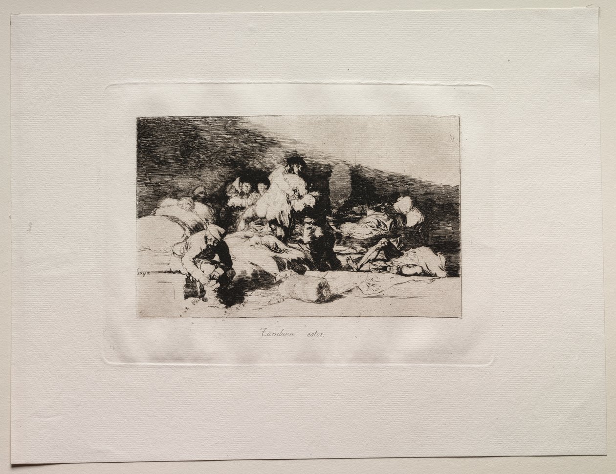 Gli orrori della guerra: Anche questi da Francisco de Goya