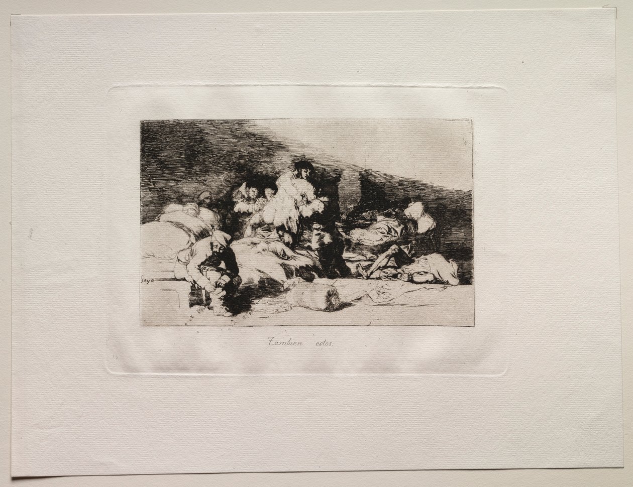 Gli orrori della guerra: Anche questi da Francisco de Goya